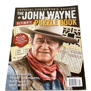 The John Wayne Ultimate Puzzle Book Official Collectors Edition